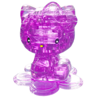 головоломка Crystal Puzzle Hello Kitty фиолетовая