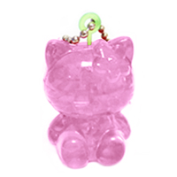 Crystal Puzzle брелок Hello Kitty розовый