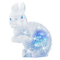 головоломка Crystal Puzzle Заяц белый со светом