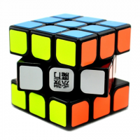 головоломка скоростной кубик 3x3 MoYu SuLong (Мою СуЛонг), чёрный пластик