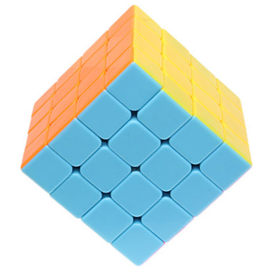 головоломка кубик 4х4 MoYu для спидкубинга, цветной пластик