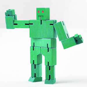 Головоломка Робот-Трансформер зелёный