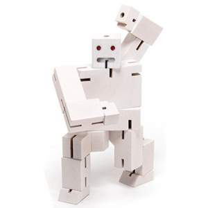 Головоломка Робот-Трансформер белый