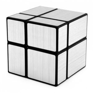 головоломка Зеркальный Куб 2х2 ФанКсин (Mirror Block 2x2 FanXin), серебро
