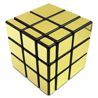 головоломка Зеркальный куб золотой