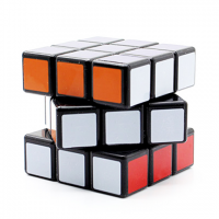 головоломка кубик 3x3, чёрный пластик