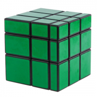 головоломка Зеркальный куб зелёный