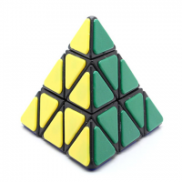 головоломка Pyraminx с пластиковыми шильдами