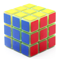 головоломка кубик 3х3х3 прозрачный