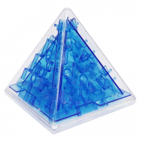 пирамида лабиринт синяя 13 см