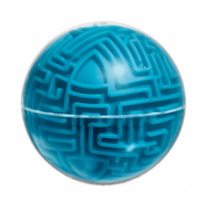 3D шар лабиринт A Maze Ball сложный уровень, 11 см