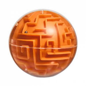3D шар лабиринт A Maze Ball средний уровень, 11 см