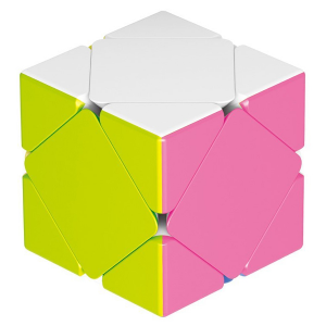 головоломка кубик MoYu GuanLong Skewb (Скьюб ГуанЛонг) цветной пластик