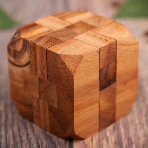 Кубик-рубика деревянная головоломка MD 0355